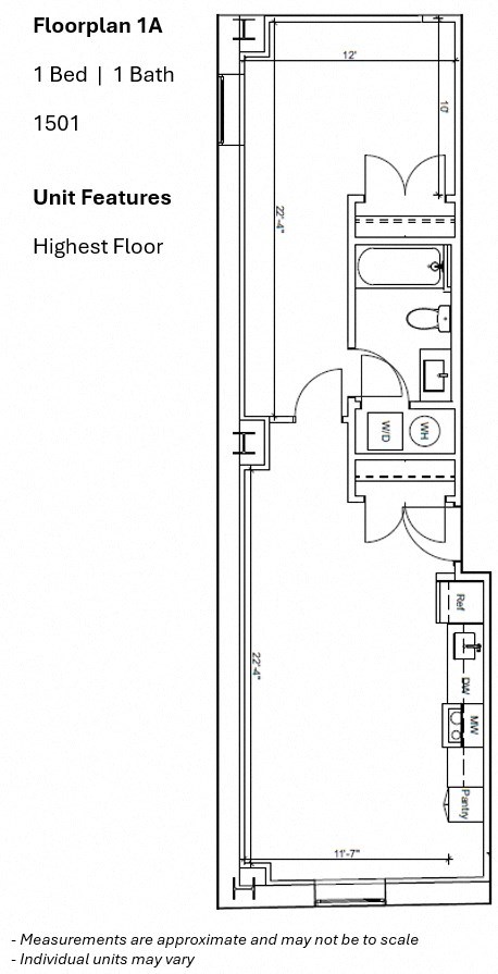 550 Wood St Studio-3 Beds Apartment for Rent - Photo Gallery 8